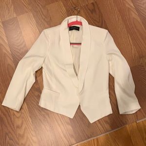 White blazer
